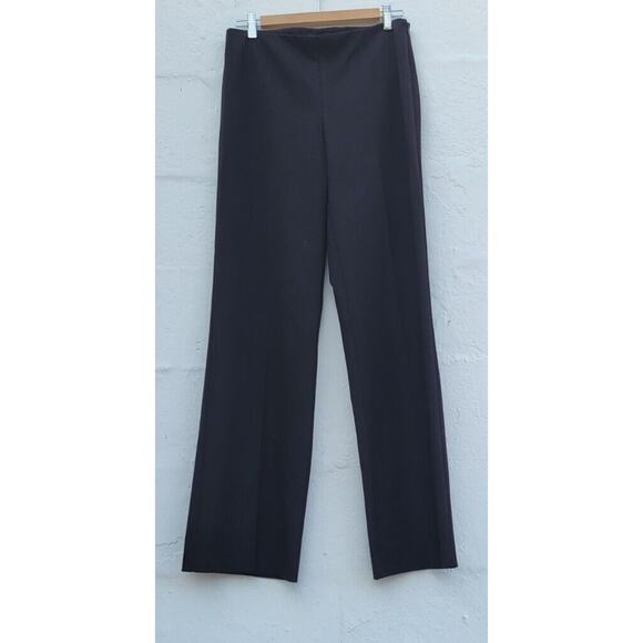 NWT Cache Contour Collection Women's Dark Brown Pants Flare Wide Leg Stretch 6 - Picture 1 of 9